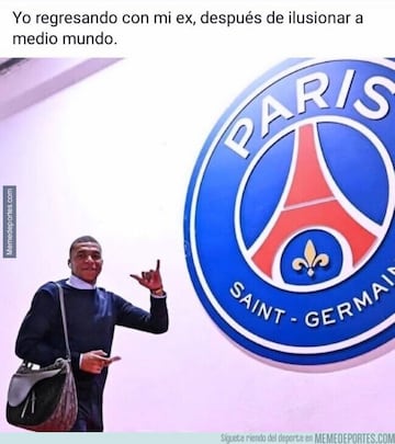 Los mejores memes del culebrón Mbappé