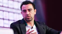 Xavi Hern&aacute;ndez durante una entrevista. 