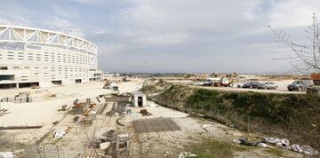 The incredible transformation of La Peineta to Atletico's Wanda Metropolitano