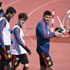 La Selección ya prepara el partido frente a Argentina