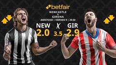 Newcastle vs. Girona: horario, dónde ver, pronósticos y estadísticas