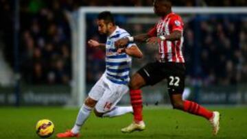 Mauricio Isla fue titular en el triunfo por 2-0 del QPR ante el Sunderland. 