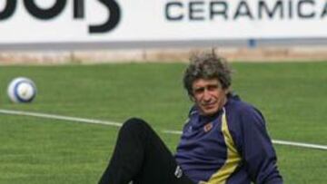 <B>TRANQUILO. </B>El técnico del Villarreal no teme por su equipo pese a la mala racha de resultados que atraviesa.