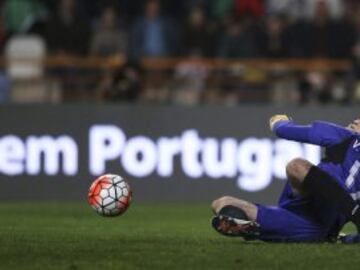 Vladislav Stoyanov detuvo el penalti lanzado por Cristiano Ronaldo.