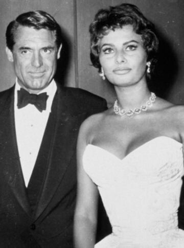 Sophia Loren en los Premios Oscar de 1958