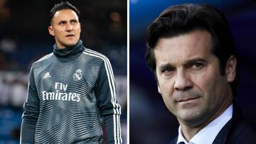 La respuesta más tajante de Keylor en lo que se refiere a Solari y su situación estos meses