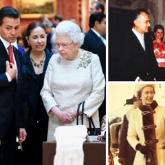 La reina Isabel II y los 5 presidentes de México con los que se reunió