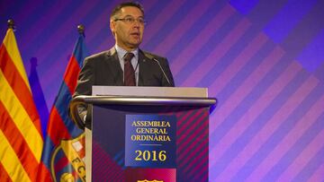 Bartomeu denuncia "campañas partidistas": "Estamos hartos"