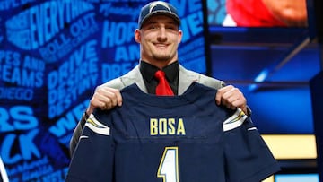 El tipo duro Joey Bosa no negocia con los San Diego Chargers