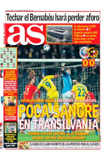 Las portadas de AS de marzo