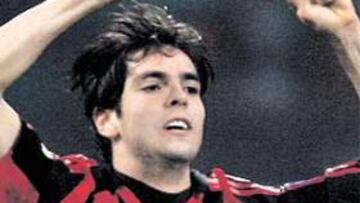<b>UN ÍDOLO. </b>Kaká es una estrella para la afición del Milán, pero puede cambiar de aires.