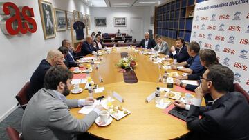 28/06/17 DESAYUNOS EN DIARIO AS CON PABLO BLANCO JULEN GUERRERO CARLOS BOSCH JOSE RAMON LETE Y LOLA ROMERO