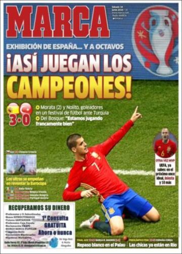 Portadas de la prensa mundial