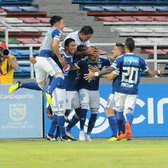 Millonarios 1x1: Ayron y Faríñez los protagonistas principales