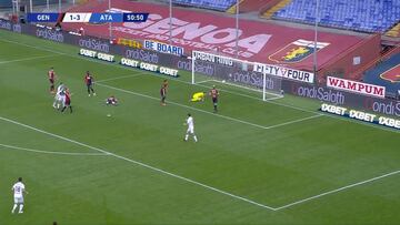 Resumen y goles del Genoa vs. Atalanta de la Serie A