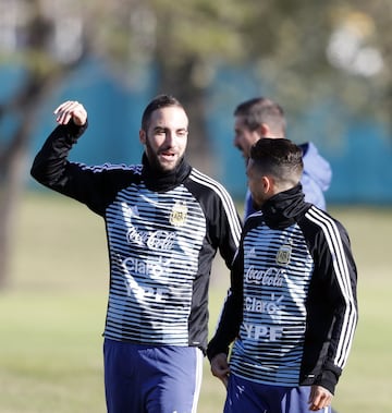 Entrenamiento de Argentina: se sumaron Armani, Higuaín...