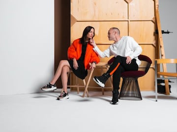 Andrés Iniesta y Anna Ortiz