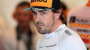 Alonso: "Tienen la costumbre de poner siempre mi radio"