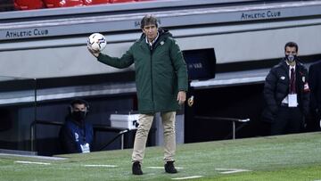 Pellegrini, ante el Athletic. 