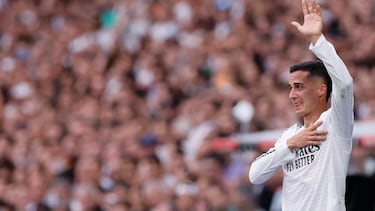 Lucas Vázquez se despide de la afición madridista.
