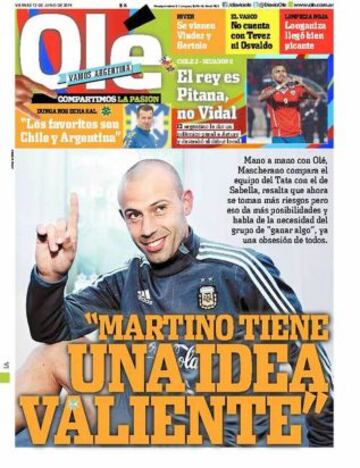 Portadas de la prensa deportiva