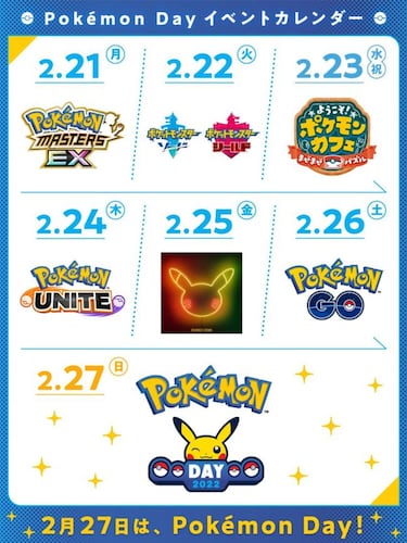 Pokémon prepares for Pokémon Day with one announcement a day throughout the week