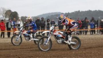 Motos el&eacute;ctricas. Las KTM Freeride-E fueron protagonistas. 
 