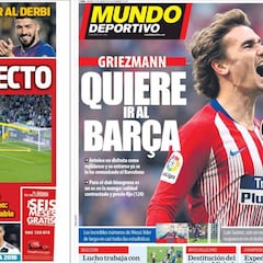Mundo Deportivo: Griezmann quiere ir al Barça