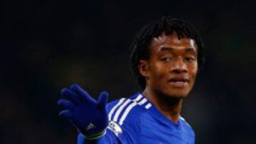 Juan Guillermo Cuadrado ha jugado 187 minutos en la Premier League con el Chelsea. 