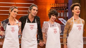 Ona Carbonell, Mario Vaquerizo, Paz Vega y Antonia Dell'Atte como finalistas MasterChef Celebrity 3.