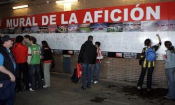 50 años del estadio Vicente Calderón en imágenes