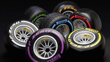 Pirelli y sus diferentes compuestos en F-1.