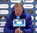 Koeman: "Esta derrota ha sido muy dura"
