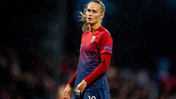 Caroline Graham Hansen, jugadora del Barça y de Noruega.