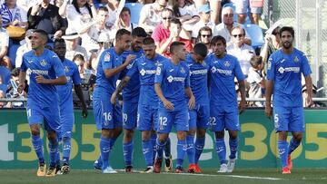Jugadores del Getafe.