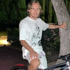 Luka Modric presume en redes de su exclusiva bicicleta de 14.000 euros