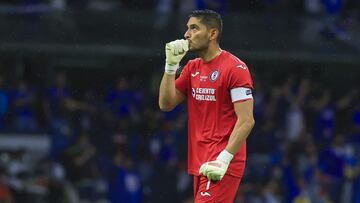 José de Jesús Corona durante la Final del Guardianes 2021
