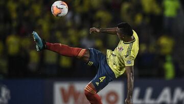 Willer Ditta, defensa de Colombia Sub 23 en el Preolímpico