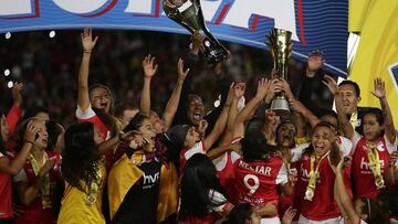 Para la historia: Santa Fe primer campeón femenino