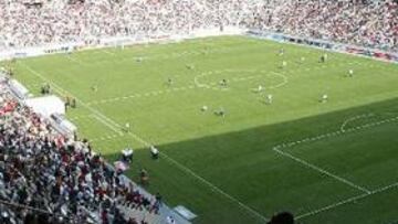 <b>FIESTA DEL FÚTBOL MURCIANO. </b>El estadio Nueva Condomina rozará el lleno en el derbi capitalino.