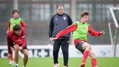 18/10/12  ATHLETIC DE BILBAO  ENTRENAMIENTO
BIELSA Y GUILLERMO