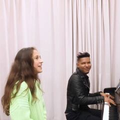 Hija de Jennifer López y Marc Anthony sorprendió cantando