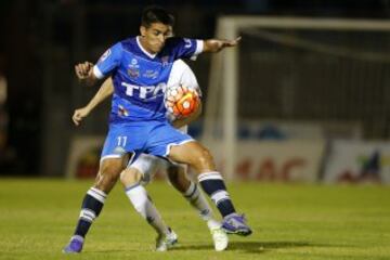 3. Nicolás Orellana, del descendido San Marcos, jugó 1.003 minutos en 15 partidos.