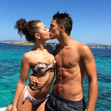 Denis Suárez y Sandra Montoto.
@sandra_montoto