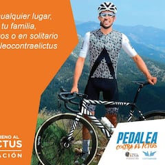 La Fundación Freno al Ictus y la Fundación Alberto Contador pedalean contra el ictus