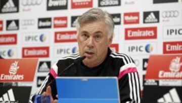 Ancelotti: "No me sorprende que premien a los del Madrid"