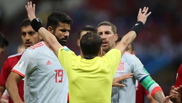 Los agresivos dichos rusos en contra de Ramos y Diego Costa