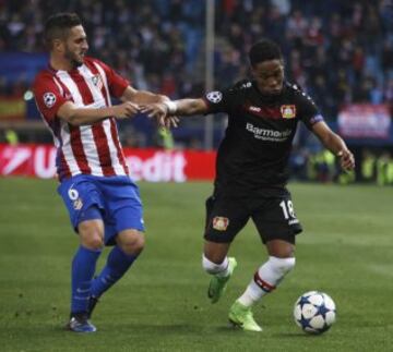 Atletico Madrid versus Bayer Leverkusen