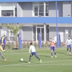 El gol de Villa para sentenciar la goleada ante Atlético Tucumán