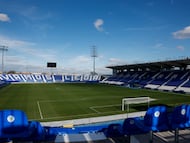 17/12/25 BRINDIS COPA DE NAVIDAD 2025 DEL CD LEGANES PANORAMICA ESTADIO MUNICIPAL DE BUTARQUE VISTA INTERIOR